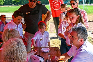 Sommerf KG Baerl 2026- 07-11 17  Blau-Gelbes Sommerfest - Im äußersten Nordwesten, rund 17 Kilometer von der City entfernt, in Baerl feierte die 1. KG Baerl Blau-Gelb e.V. bei strahlendem Sonnenschein auf dem Gelände des TUS Baerl ihr Sommerfest. : DVPJ, Oliver I, Kinderprinz Niklas I., Niklas I., Prinzessin, Greta I., Prinzessin Greta I., HDK, Duisburg, Karneval, Helau, Tollität, Event, Session 2026, Session 2027, Hauptausschuss, Gemeinschaft, Hauptausschuss Karneval Duisburg, Duisburg ist echt