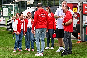 Sommerf Schottenzunft 2026- 09-12 01  Noch einmal Sommerfest - Der Herbst klopft schon an der Tür, aber die Duisburger Schottenzunft hatte am Samstag, 12. September, zu ihrem Sommerfest 2026 auf dem Gelände des ETUS Bissingheim geladen. :: Fotos: Michael Söhring : DVPJ, Oliver I, Kinderprinz Niklas I., Niklas I., Prinzessin, Greta I., Prinzessin Greta I., HDK, Duisburg, Karneval, Helau, Tollität, Event, Session 2026, Session 2027, Hauptausschuss, Gemeinschaft, Hauptausschuss Karneval Duisburg, Duisburg ist echt